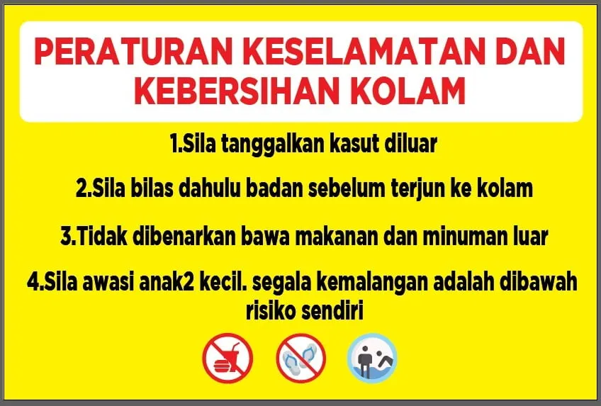 Kolam renang di Pantai Tapang